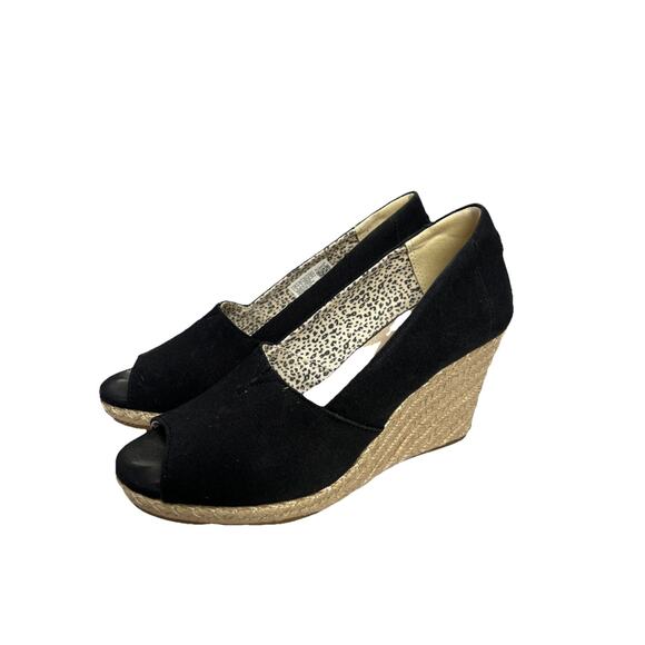 TOMS Michelle Espadrille Wedge Sandal Women Sz US 6 - Picture 1 of 11